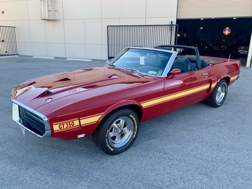 SOLD! 1969 Shelby GT350 Convertible Factory 4 Speed w/A/C! 1 of 13